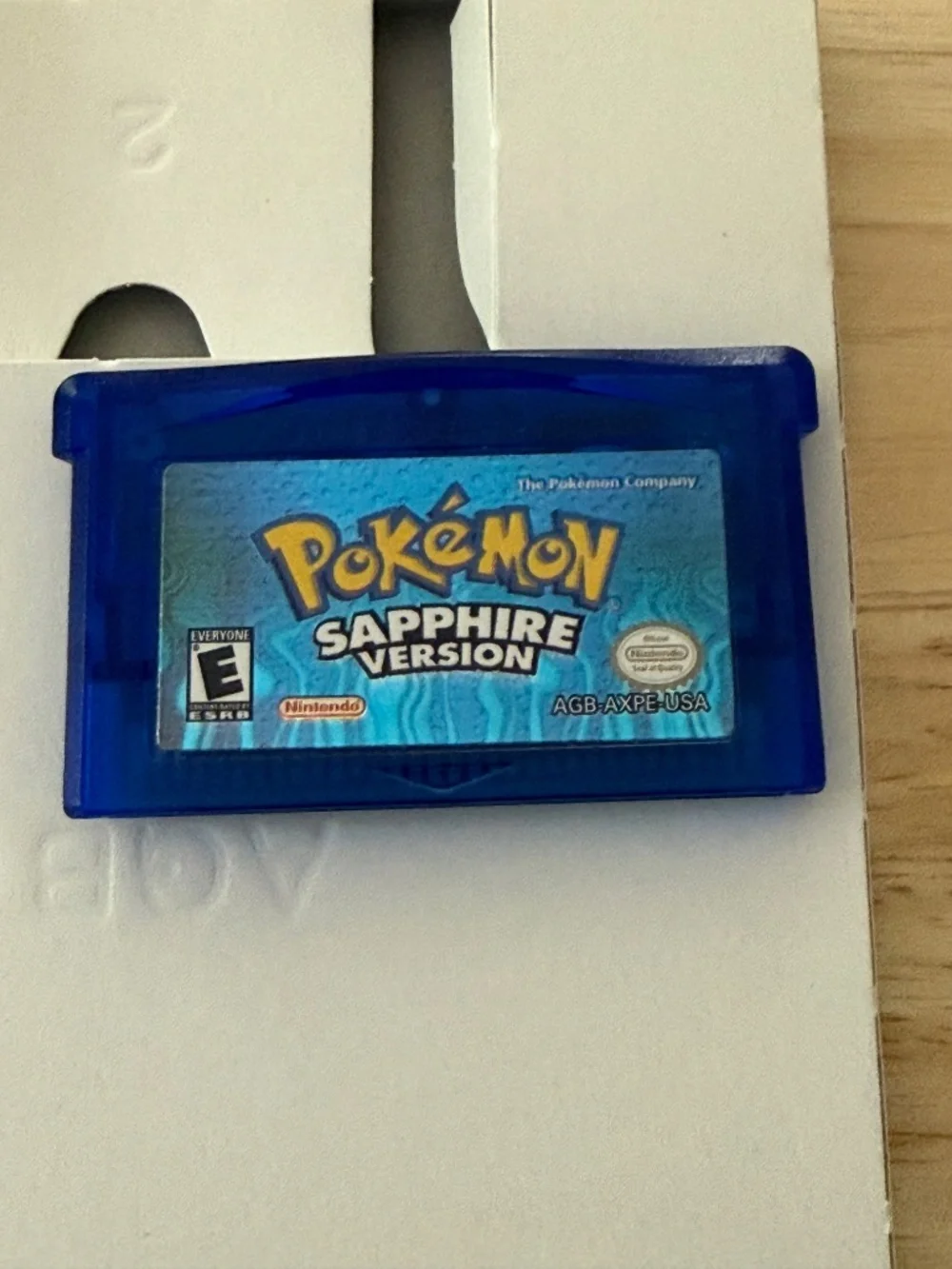 RARE Authentic Pokemon Sapphire Game Boy Advance Vintage CIB